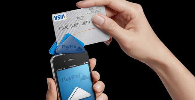 paypal the use of physical credit cards will die out by 2018 physical credit card