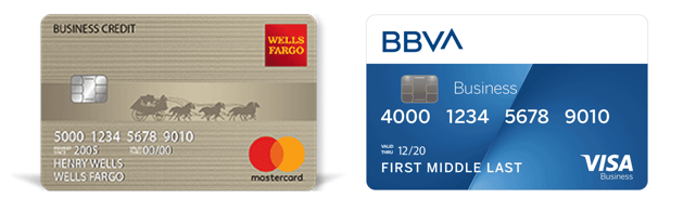 Wells Fargo and BBVA Secured Business Credit Cards