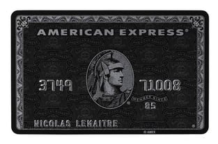 American Express Centurion "Black" Card