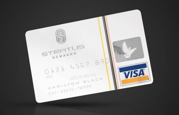 Stratus Rewards Visa White Card