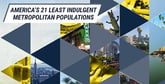 America&#8217;s 21 Least Indulgent Metropolitan Populations