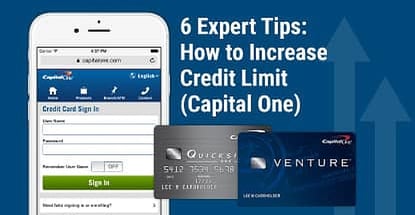 How To Increase Credit Limit Capital One