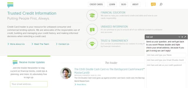 Credit Card Insider screenshot Credit Card Insider screenshot