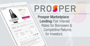 Prosper Offers Fair Interest Rates & Competitive Returns