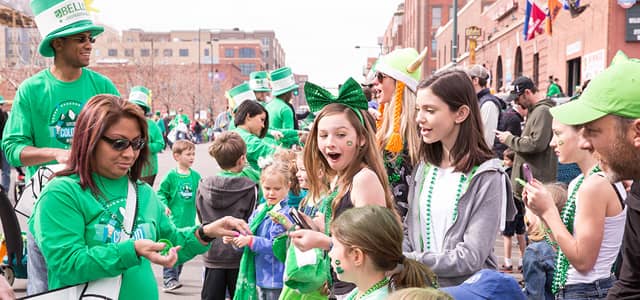 Bellco-sponsored St. Patrick's Day Parade in Denver