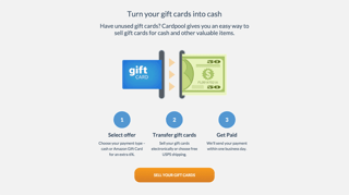 Sell Gift Cards to CardPool