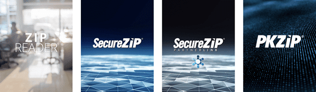 Screenshot of PKWARE ZIP Products