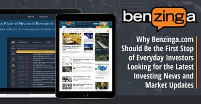 Benzinga Provides Investing News And Updates For Everyday Investors