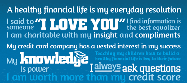 Screenshot of CreditDonkey Manifesto affirmations Screenshot of CreditDonkey Manifesto affirmations