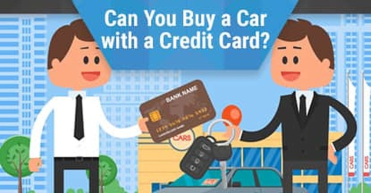 Can i buy a car without a credit hot sale card