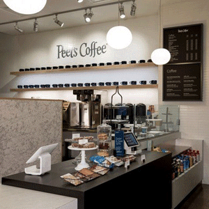 Photo of Peet's Coffee Inside Capital One Café Photo of Peet's Coffee Inside Capital One Café