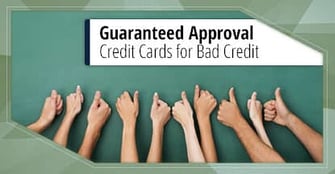 9 Guaranteed Approval Credit Cards For Bad Credit