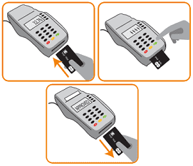 Graphic of Chip-and-Pin Card Use Graphic of Chip-and-Pin Card Use