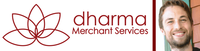 Collage of the Dharma Merchant Services logo and a portrait of COO Nick Bencivenga Collage of the Dharma Merchant Services logo and a portrait of COO Nick Bencivenga
