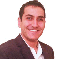 Portrait of Toufan Rahimpour, Chief Operations Officer at Logoworks