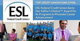 ESL Federal Credit Union: Editor's Choice™ Top Credit Union Employer