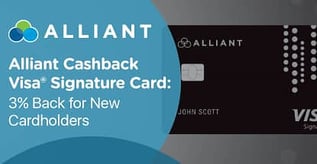 The Alliant Cashback Visa® Signature Card: 2.5% Cash Back