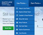 Screenshot of Ultimate Rewards Point Redemption Screenshot of Ultimate Rewards Point Redemption