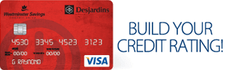 Screenshot of the Visa Desjardins Student credit card