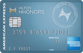 Photo of a Hilton Honors Card
