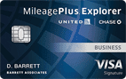 United MileagePlusÂ® Explorer Business card