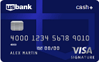 U.S. Bank Cash+â¢ Visa SignatureÂ® Card