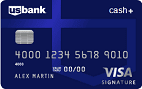 U.S. Bank Cash+ Visa Signature Card