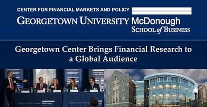 Georgetown Center Brings Financial Research To A Global Audience