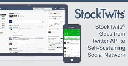 StockTwits® Grows from Twitter API to Self-Sustaining Social Network with 150,000+ Daily Trading News Updates, Tips & Ideas from Like-Minded Investors StockTwits® Grows from Twitter API to Self-Sustaining Social Network with 150,000+ Daily Trading News Updates, Tips & Ideas from Like-Minded Investors