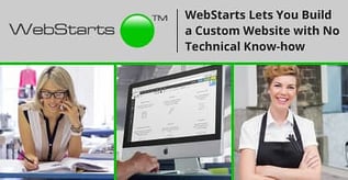 WebStarts: Build a Custom Website with No Technical Know-How