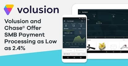 Volusion Payments Powered By Chase Aims To Revolutionize Online Payment Processing Volusion Payments Powered By Chase Aims To Revolutionize Online Payment Processing