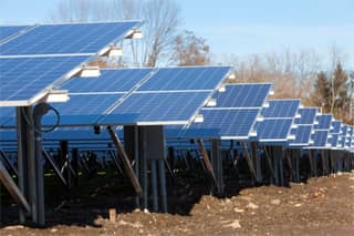 Photo of a Solar Farm Financed by PeoplesBank