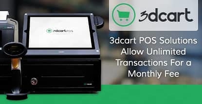 Retailers Turn to 3dcart for an eCommerce POS Solution that Allows Unlimited Transactions for One Low Monthly Fee Retailers Turn to 3dcart for an eCommerce POS Solution that Allows Unlimited Transactions for One Low Monthly Fee