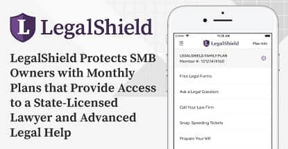 Legalshield Protects Smb Owners With Law Services For A Monthly Fee