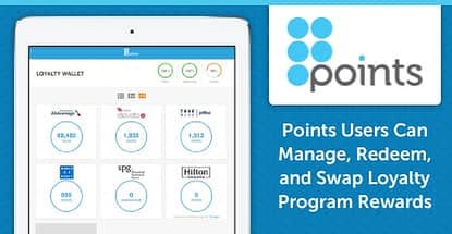 The Points Digital Wallet Allows Users to Manage, Redeem, and Swap Loyalty Program Rewards Across More Than 60 Partner Networks The Points Digital Wallet Allows Users to Manage, Redeem, and Swap Loyalty Program Rewards Across More Than 60 Partner Networks