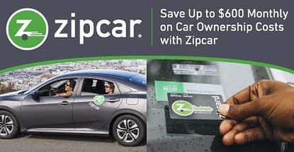 Save Up To 600 Monthly On The Costs Of Car Ownership With Zipcar