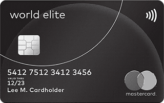 World Elite MastercardÂ®