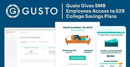 Gusto Gives Smb Employees Access To 529 College Savings Plans Gusto Gives Smb Employees Access To 529 College Savings Plans