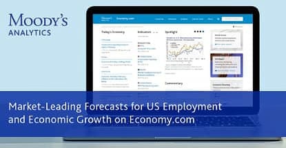 Market-Leading Forecasts for US Employment & Economic Growth on Moody’s Analytics Economy.com Market-Leading Forecasts for US Employment & Economic Growth on Moody’s Analytics Economy.com