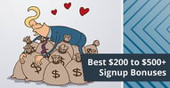 Best $500+ Credit Card Signup Bonuses