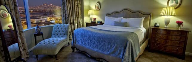 A Photo of the Presidential Suite at the Windsor Court Hotel