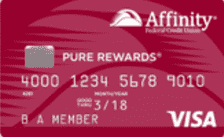 A Photo of the Affinity Pure Rewards Visa