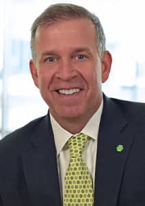 Headshot of Andy Harmening, Senior Executive Vice President, Consumer and Business Banking Director for Huntington Bank