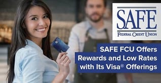 SAFE FCU Offers Rewards and Low Rates with Its Visa® Offerings