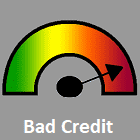 Bad Credit Icon