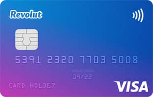 Image of the Revolut Visa Card