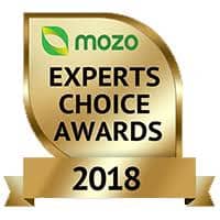 A Photo of Mozo's Experts Choice Award Badge