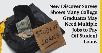 Study Shows College Grads May Need Multiple Jobs To Pay Off Student Loans