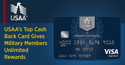 Usaa Top Cash Back Card Gives Military Members Unlimited Rewards