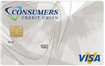 Photo of the Consumers Credit Union Visa Platinum